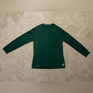 Nike Pro Combat Dri-Fit Men's Fitted Long Sleeve Compression Size: Large
